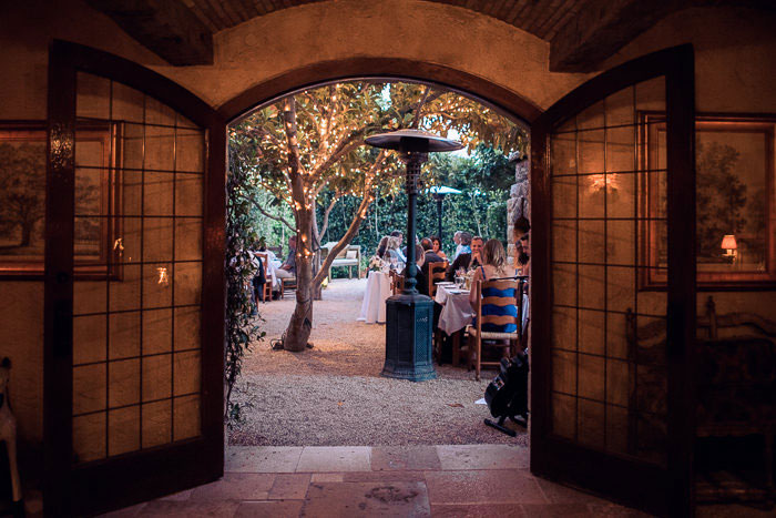 San Ysidro Ranch wedding reception