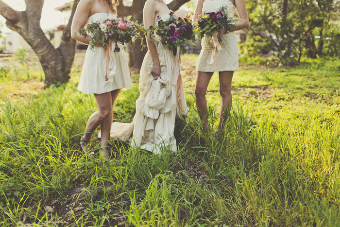 bridal party portrait