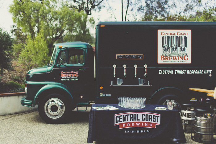 wedding beer truck