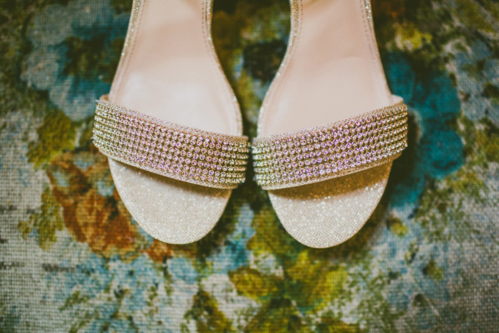 bride's shoes