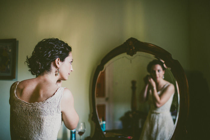 bride getting ready