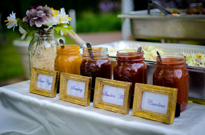 buffet condiments