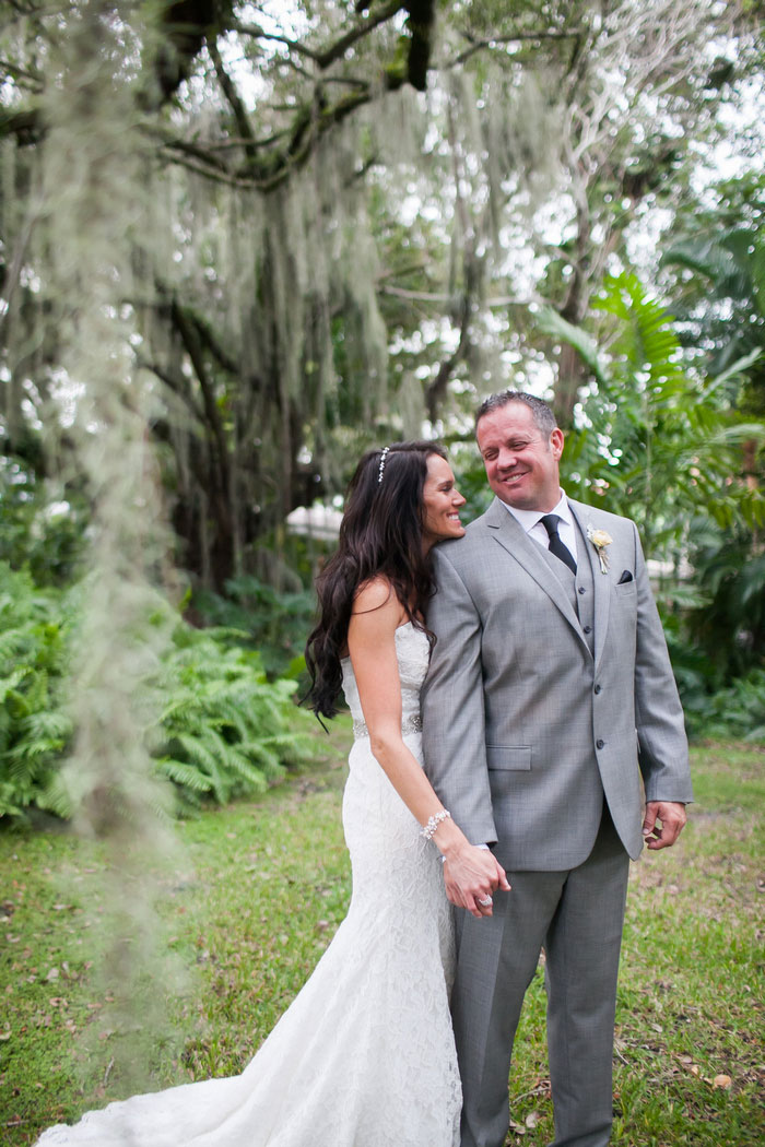 bride and groom portrait