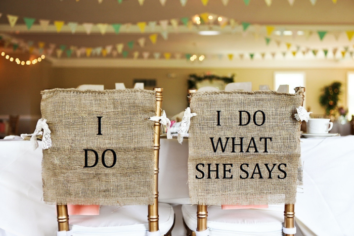 i do wedding sign