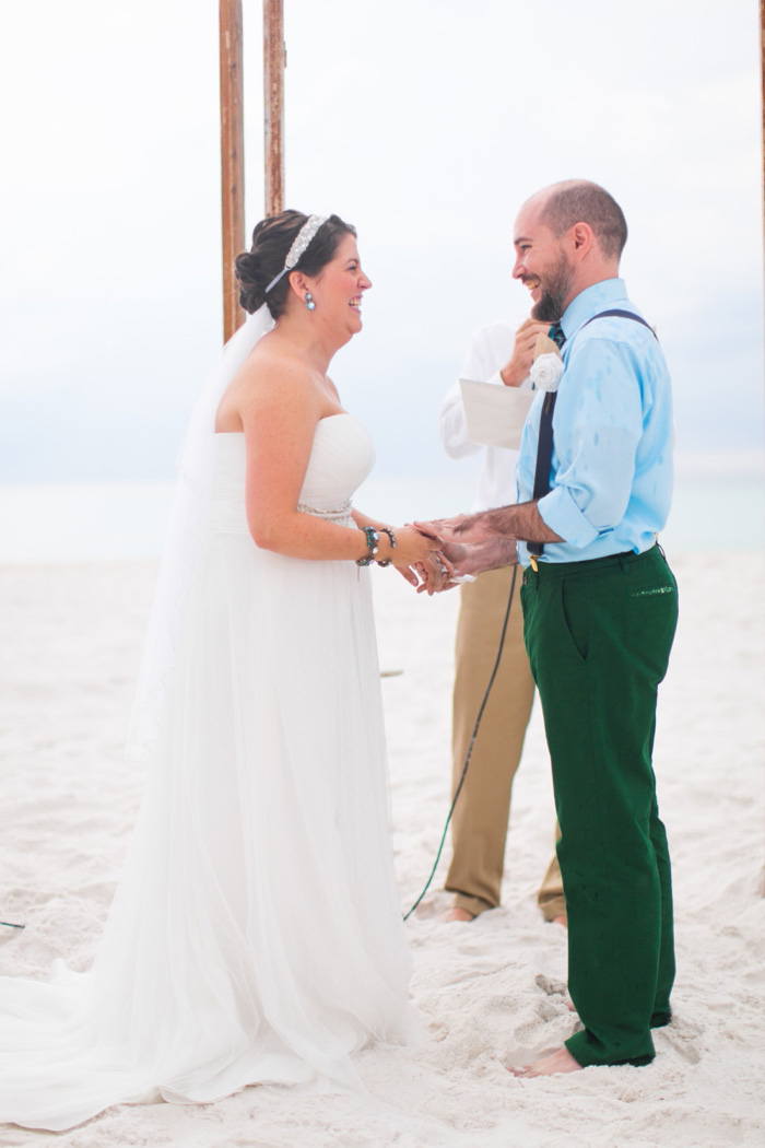 beach wedding ceremony