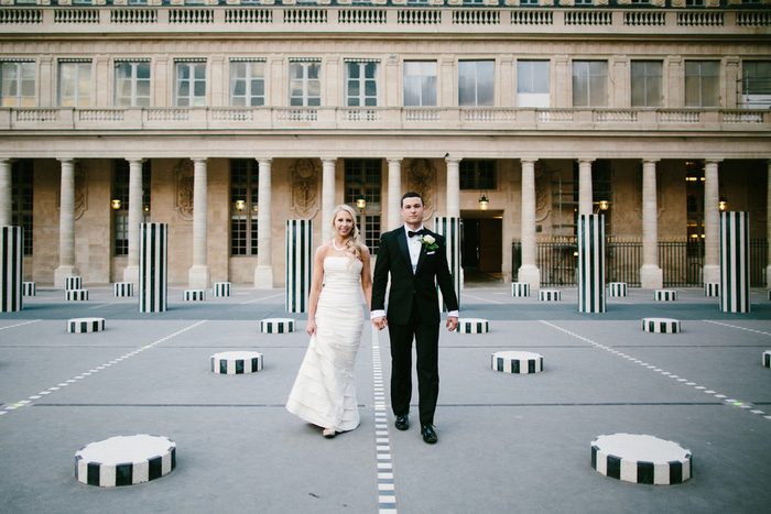 Paris elopement portrait