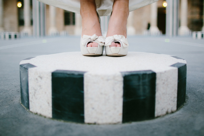 bride's shoes