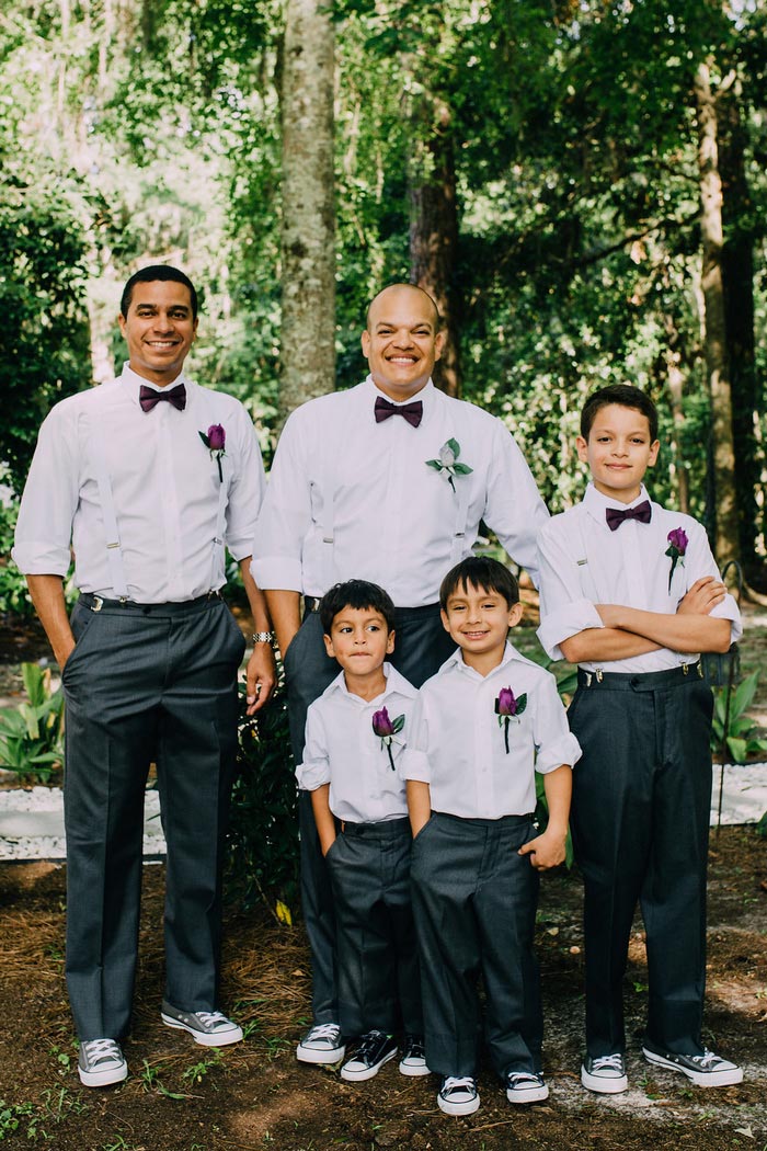 groomsmen portrait