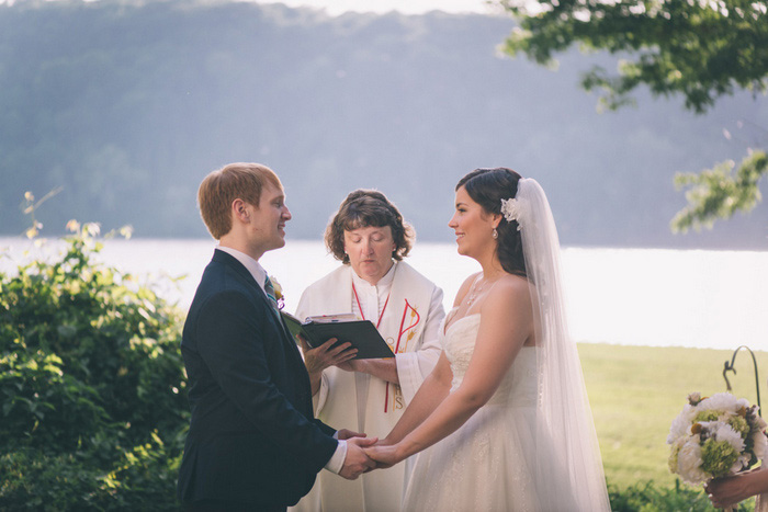 outdoor wedding ceremony