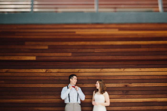 bride and groom portrait