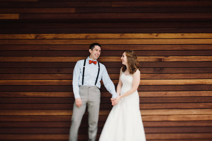 bride and groom portrait