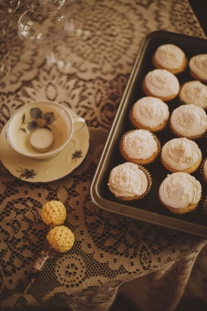 homemade wedding cupcakes