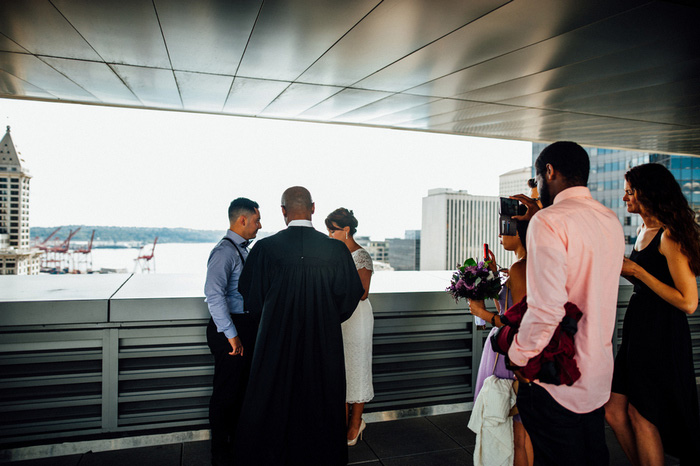 Seattle Courthouse wedding