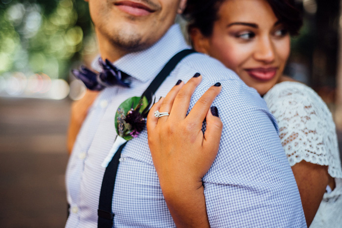 bride and groom portrait in Seattle