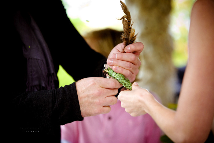 farm wedding ceremony