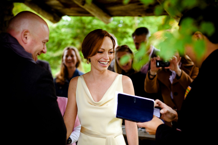 farm wedding ceremony