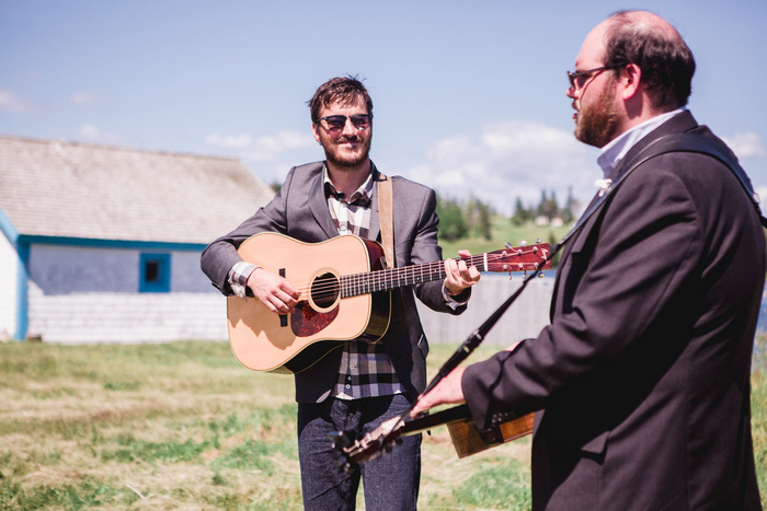 outdoor Nova Scotia wedding ceremony