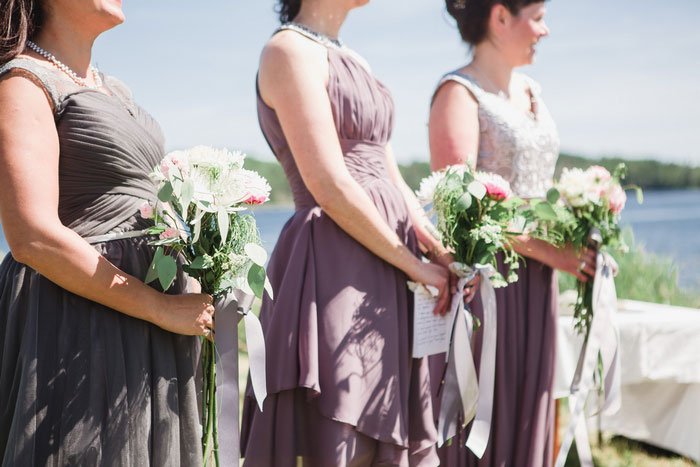 outdoor Nova Scotia wedding ceremony