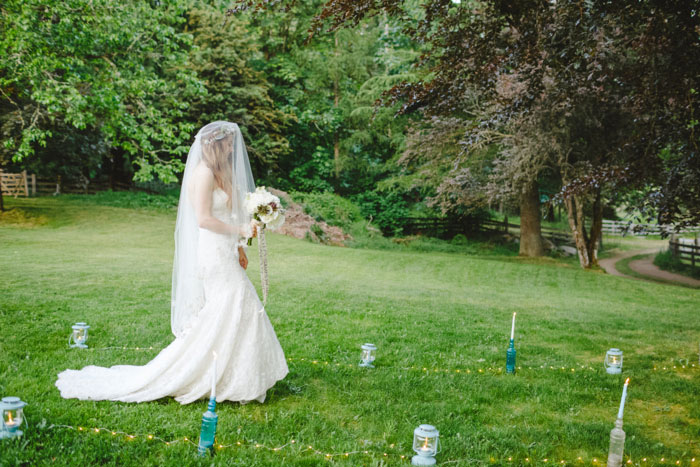 bride walking down the aisle