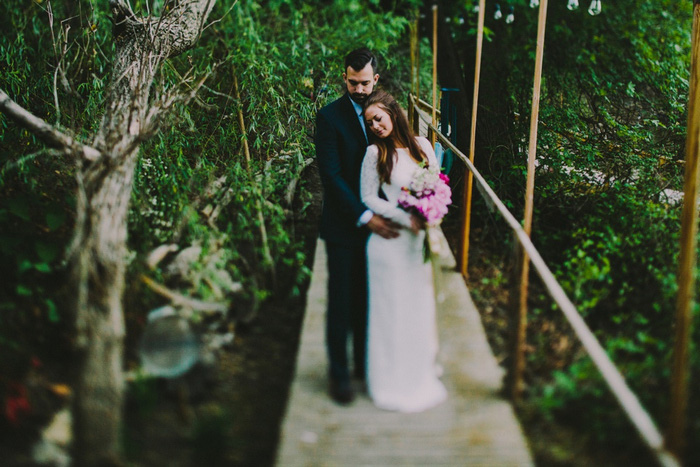 bride and groom portrait