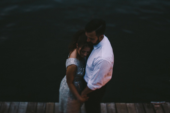 bride and groom portrait