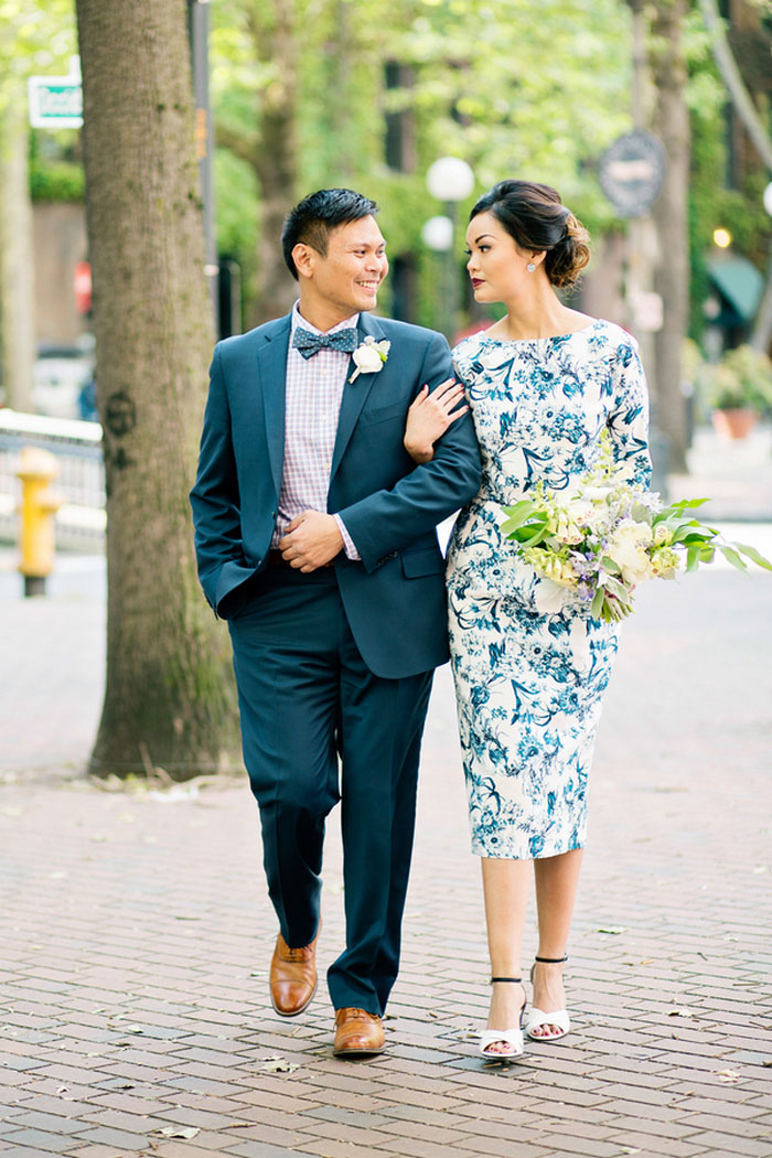 Seattle wedding portrait