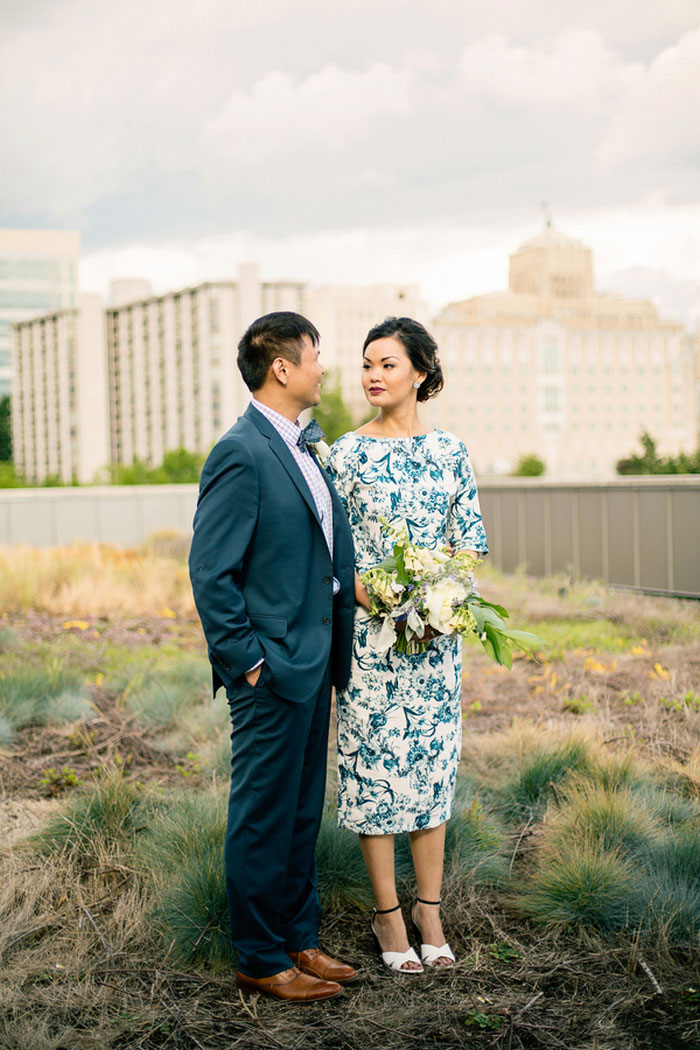 Seattle wedding portrait