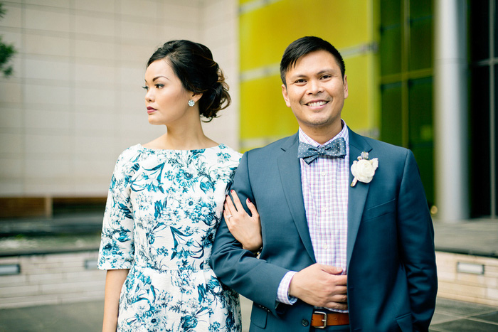 Seattle wedding portrait