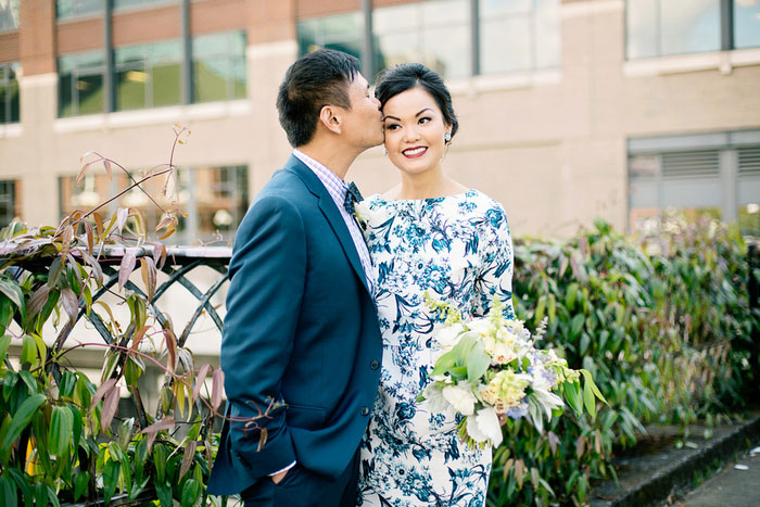 Seattle wedding portrait