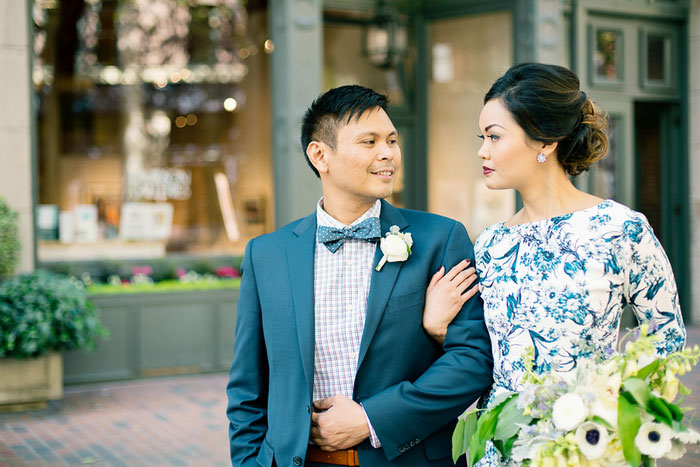 Seattle wedding portrait