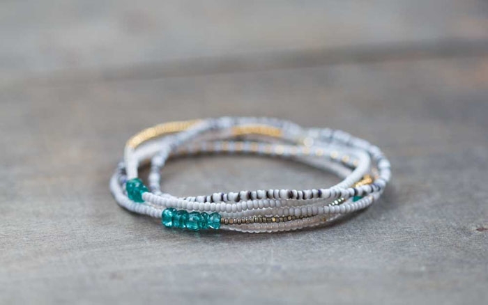 Beaded-Stretch-Bracelet