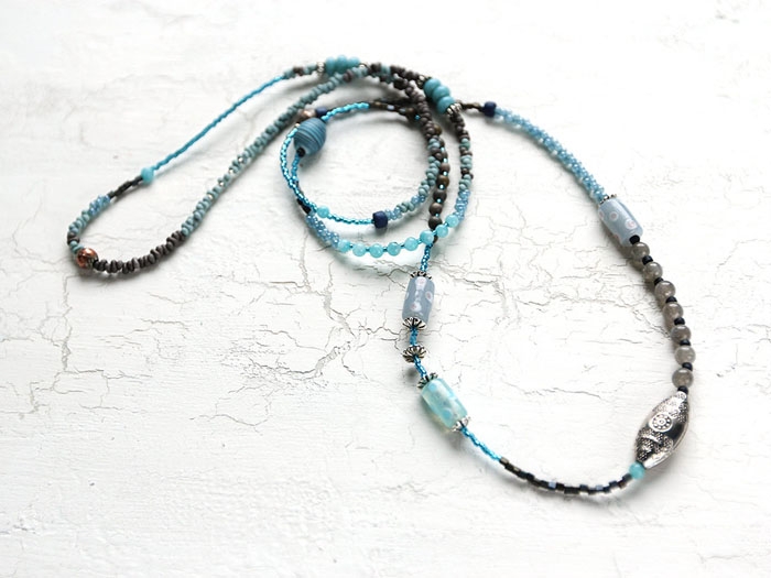 Blue-Beaded-Long-Necklace