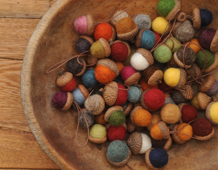 Colorful-Acorn-Ornaments