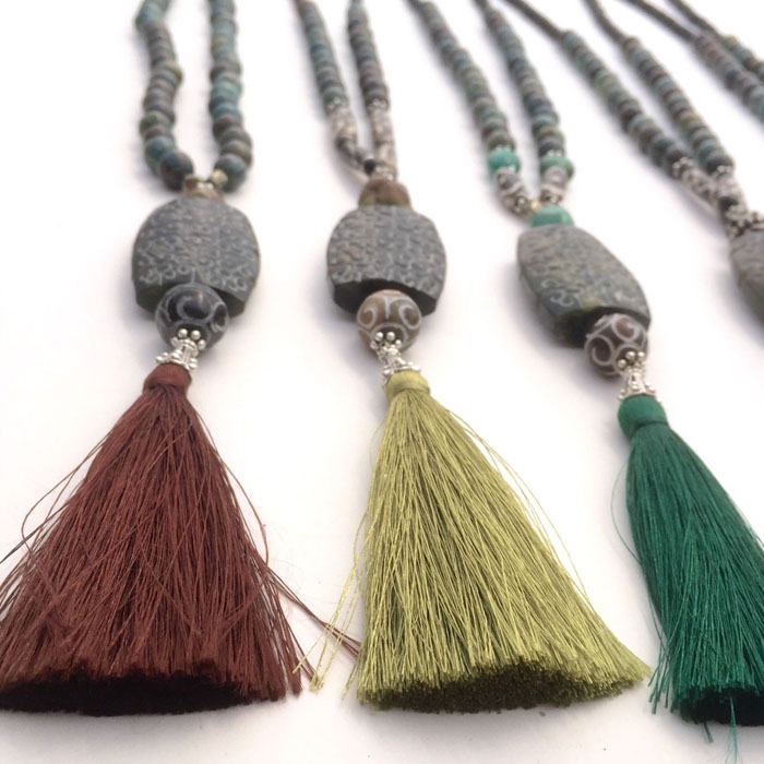 Tassel-Stone-Necklace