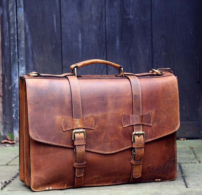 Christmas-Leather-Briefcase