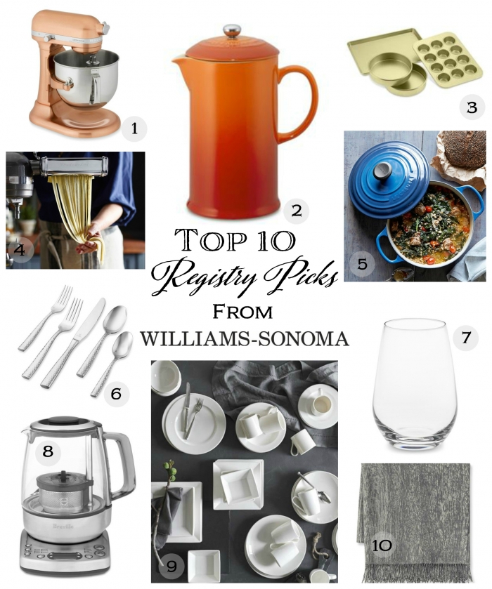 williams sonoma wedding registry checklist williams sonoma wedding registry checklist