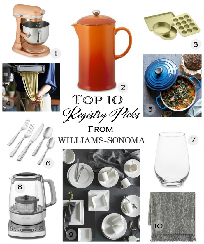 registry williams sonoma