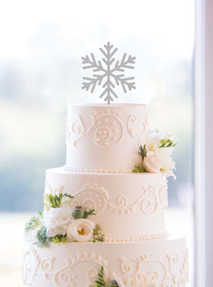 Snowflake-Cake-Topper