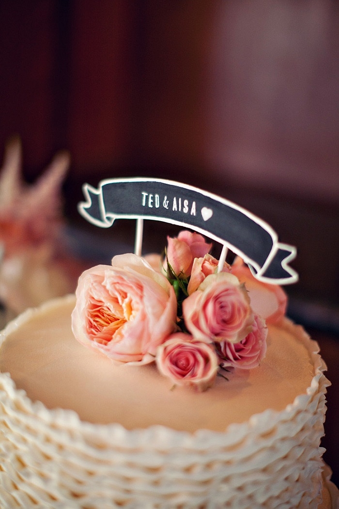 Banner-Cake Topper