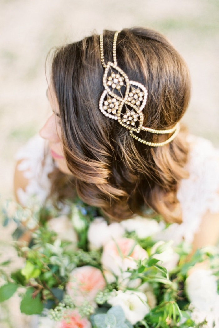 Bronze-Bridal-Headpiece