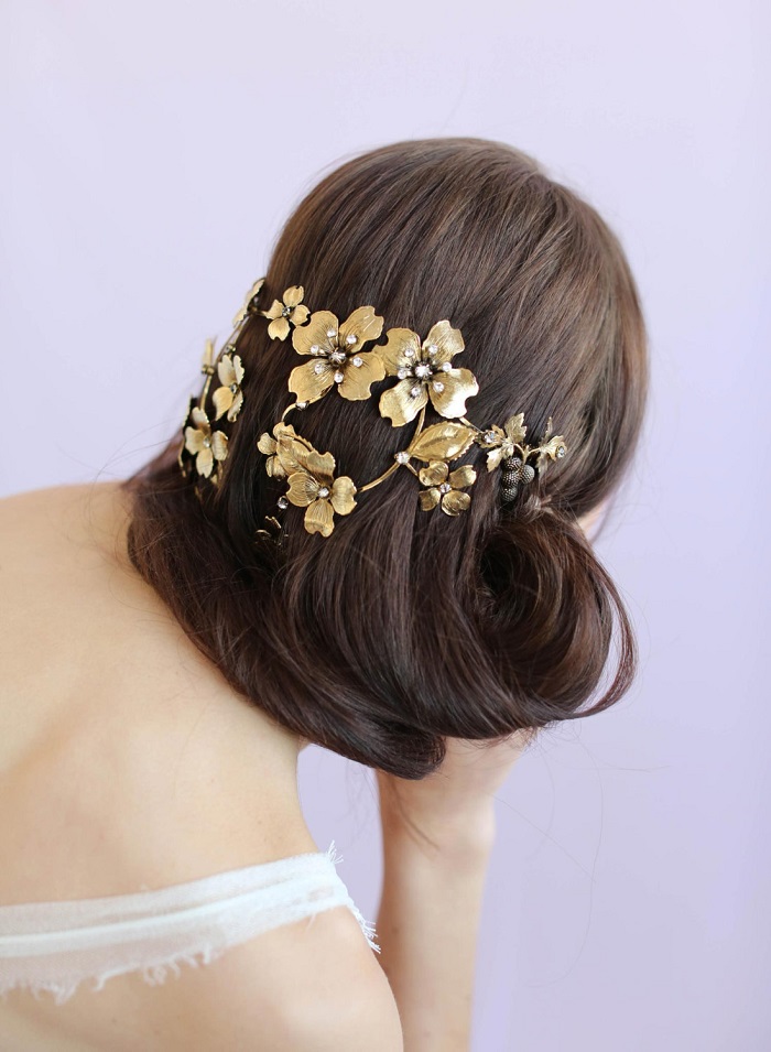 bridal crowns and headpieces