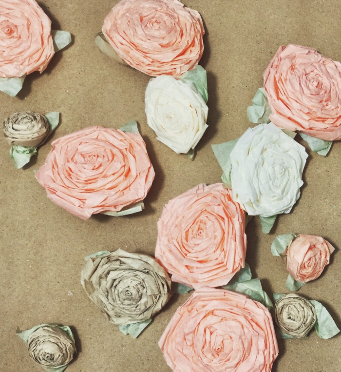 Tissue Paper Flowers