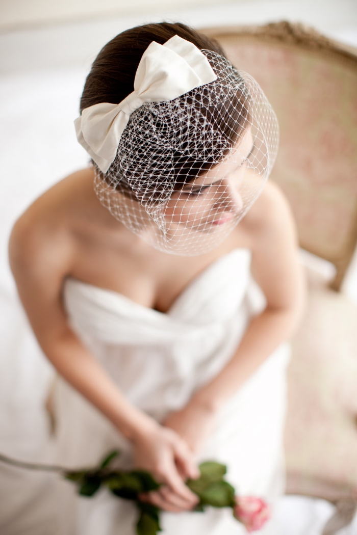 Mini Sparkle Birdcage Veil, Bridal Veil, Mini Veil, Birdcage Veil