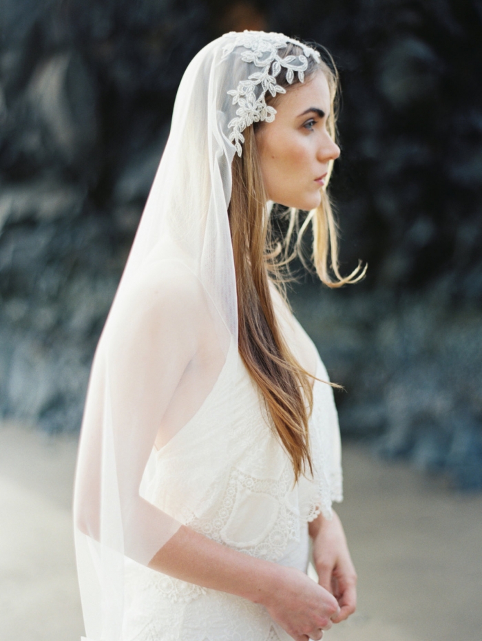 cap lace veil