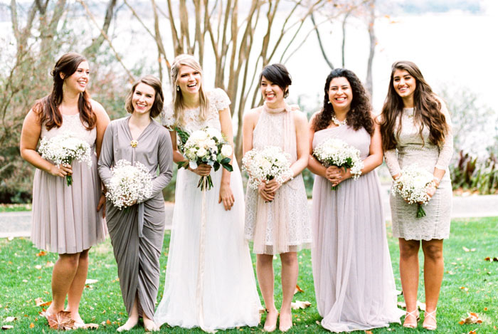 bridal party portrait