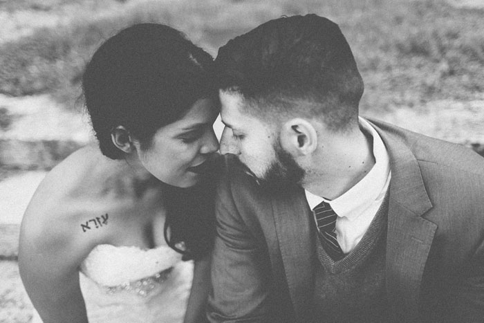 bride and groom portrait in Rome