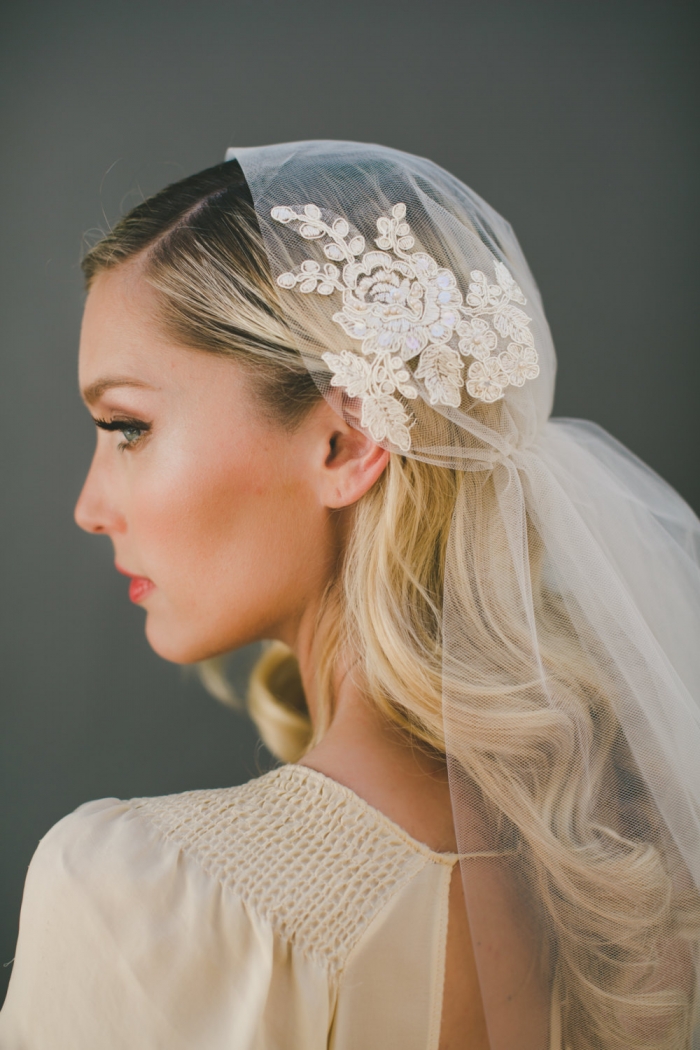 lace cap veil