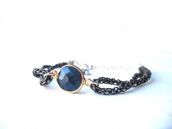 lapis bracelet