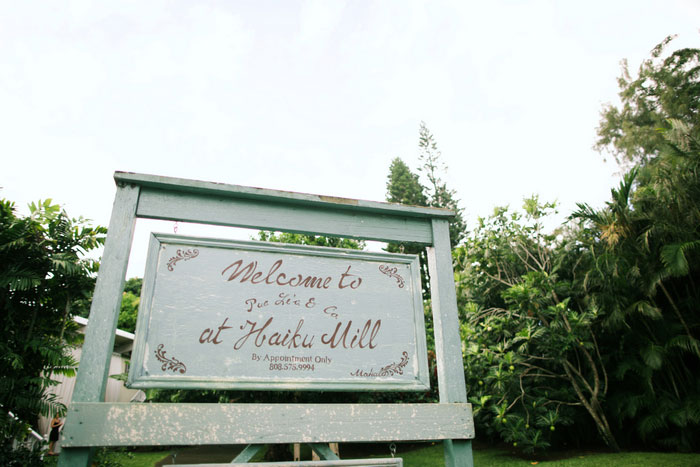 Haiku Mills Sign