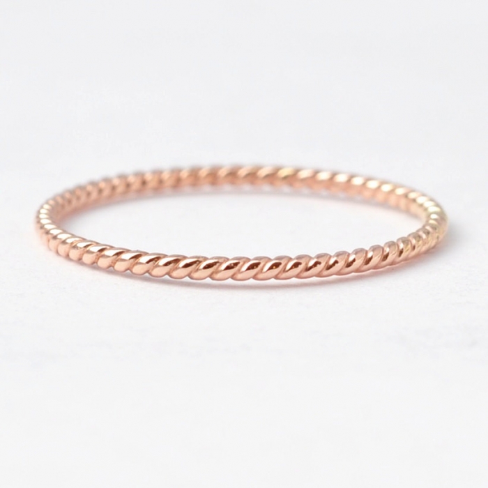 rose gold band